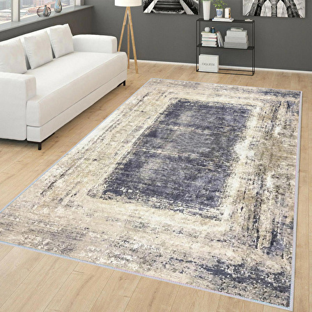 Dijital Baskı Yıkanabilir Kaymaz Taban Salon Halısı Ve Yolluk RVG0280-SD734