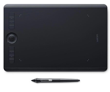 Wacom Intuos Pro Medium 8192 Seviye 5080 lpi 8 ExpressKeys Bluetooth Grafik Tablet (PTH-660)