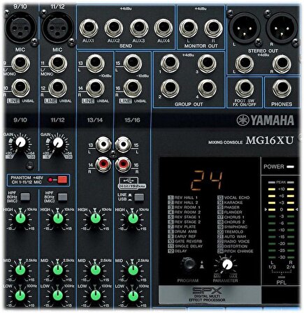 Yamaha Mg16xu 16 Kanal Mikser