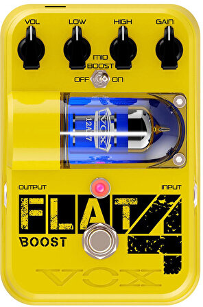 Vox TG1FL4BT Tone Garage Flat 4 Boost Boost Pedalı