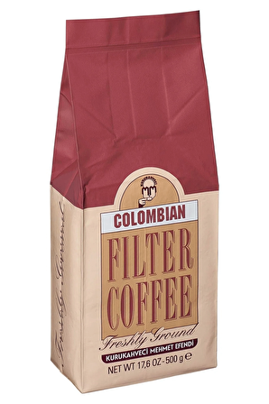 Mehmet Efendi Kurukahveci Colombian Filtre Kahve 500 gr