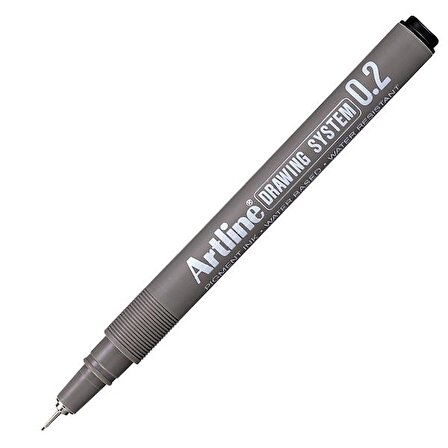 Artline Çizim Kalemi 0.2 Mm Siyah Ek232   12'li Paket / Artline