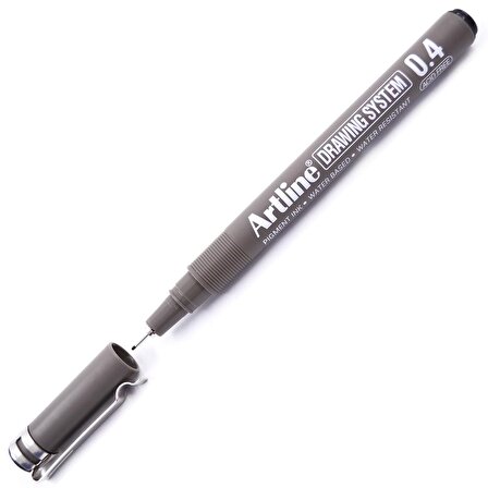 Artline Teknik Çizim Kalemi 0.4 Mm Siyah