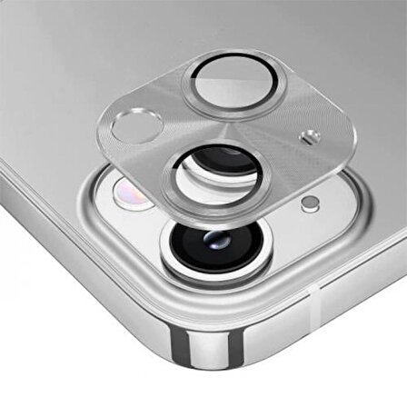 Polham 8K Çözünürlüklü İphone 15 ve İphone 15 Plus İle Uyumlu Kamera Koruyucu Lens, 5 Katman Korumalı