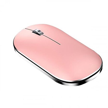 Polham 2.4Ghz Ultra Sessiz Şarjlı Ergonomik Kablosuz Magic Mouse, Apple, Microsoft Uyumlu Mouse