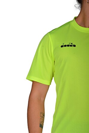 Diadora Nacce 22 - Erkek F. Sarı Spor T-shirt - NACCE22-TSANT
