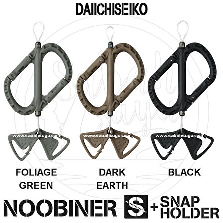 Daiichiseiko MC Noobiner S + Snap Holder (Klips Tutucu) Black