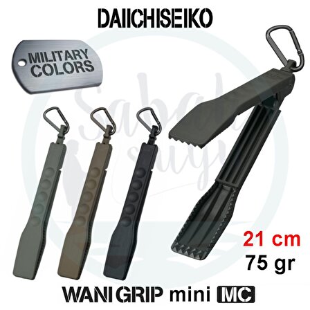 Daiichiseiko Wani Grip Mini MC Balık Maşası 21 cm Black