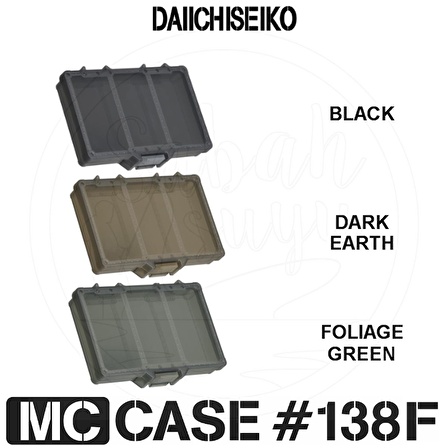 Daiichiseiko MC 138F Sahte ve Aksesuar Kutusu Foliage Green