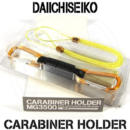 Daiichiseiko Carabiner Holder MG5000 Mıkantıslı Askı Sarı