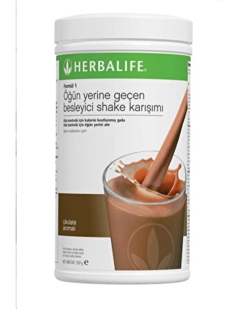 Herbalife Formül 1 Öğün Yerine Geçen Besleyici Bitkisel Çikolatalı Shake Karışımı