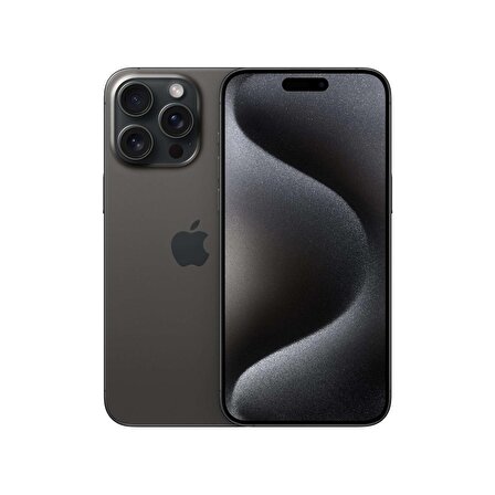 iPhone 15 Pro Max Siyah 256 GB 8 GB Ram Siyah Akıllı Telefon (Apple Türkiye Garantili)