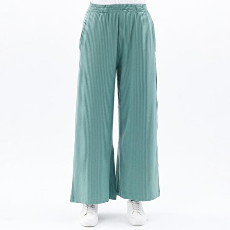 defy's Kadın Oversize Bol Paçalı Pantolon Mint