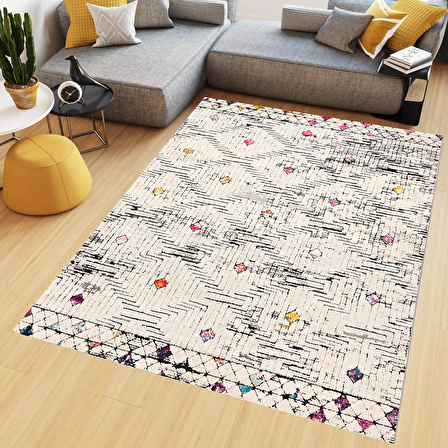Dijital Baskı Yıkanabilir Kaymaz Taban Salon Halısı Ve Yolluk RVG0670