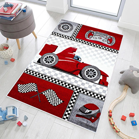 Dijital Baskı Yıkanabilir Kaymaz Taban Çocuk Halısı Ve Yolluk RVG4060