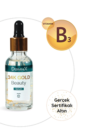 Derminix 24K Gold Beauty Serum