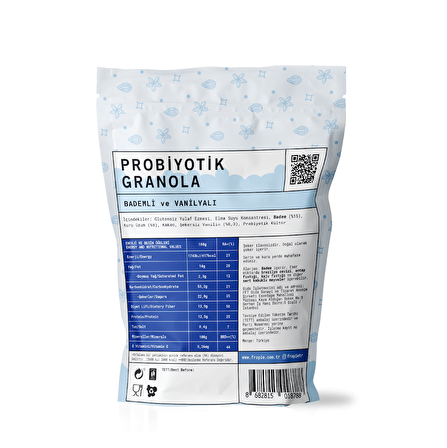 Probiyotik Granola - Badem & Vanilya 200 gr