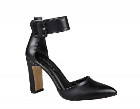 Pandora Moda 34.319 Siyah Kadın Topuklu Ayakkabı