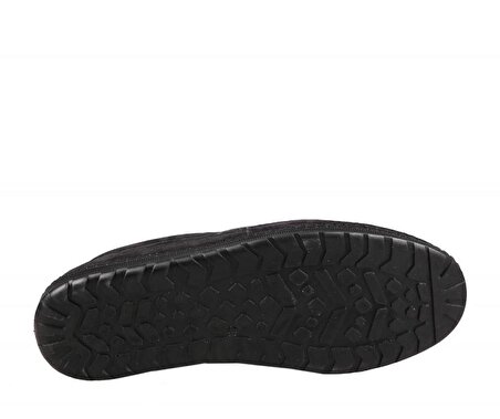 CASTLE BLACK 771 Hakiki Deri Siyah Nubuk Erkek Günlük Ayakkabı