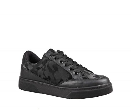 CASTLE BLACK 13550 Siyah Kadın Sneakers