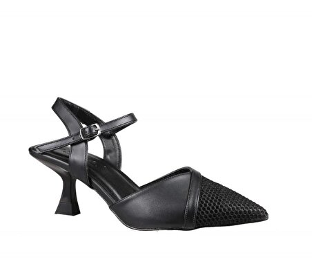 Feles 70-144 Siyah Kadın Topuklu Ayakkabı