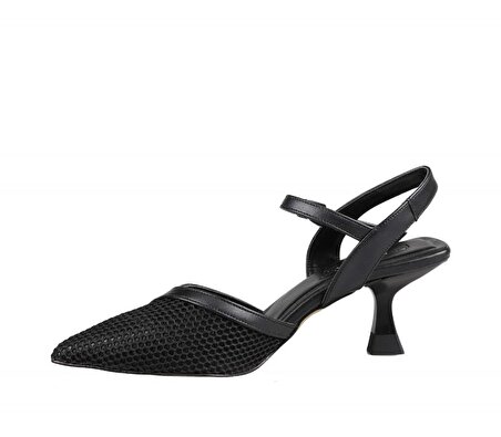 Feles 70-144 Siyah Kadın Topuklu Ayakkabı