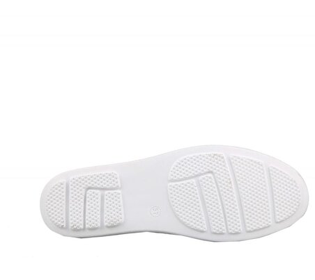Pandora Moda 25.501 Hakiki Deri Beyaz Kadın Günlük Ayakkabı