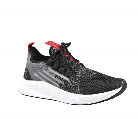 Marka Sesi 507 Siyah-Kırmızı Unisex Sneakers