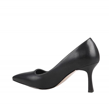 Miss Park Moda pm492 k700 Siyah Kadın Topuklu Ayakkabı