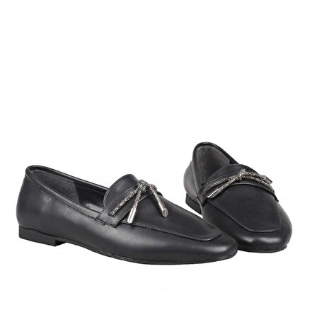 Miss Park Moda pm386 k400 Siyah Kadın Topuklu Ayakkabı