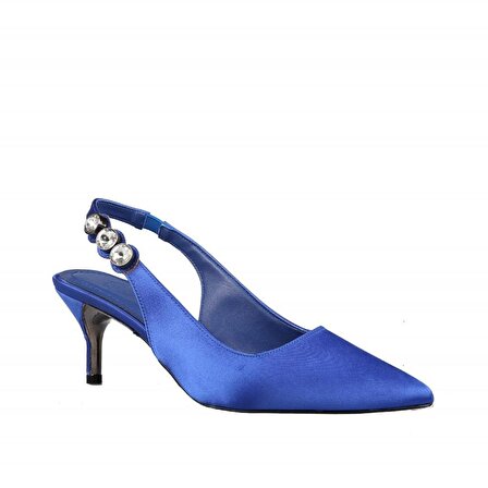 Miss Park Moda pm221 k705 Saks Mavi Kadın Topuklu Ayakkabı