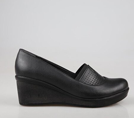 Style Star 231-245 Siyah Kadın Günlük Anne Ayakkabısı