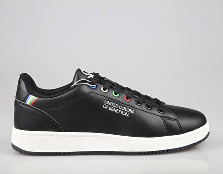 United Colors Of Benetton BNl-10063 Siyah-Beyaz Erkek Sneakers