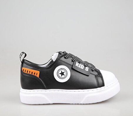 Bücür Ortopedi 500 Siyah-Beyaz Çocuk Sneakers