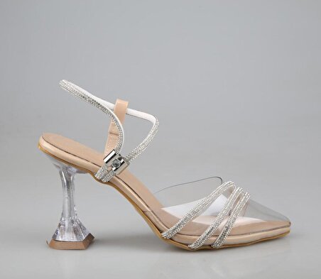 Style Star za1016 Nut Kadın Topuklu Ayakkabı