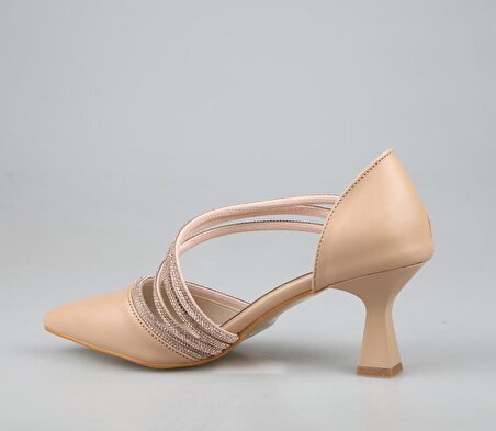 Style Star nm098 Nut Kadın Topuklu Ayakkabı
