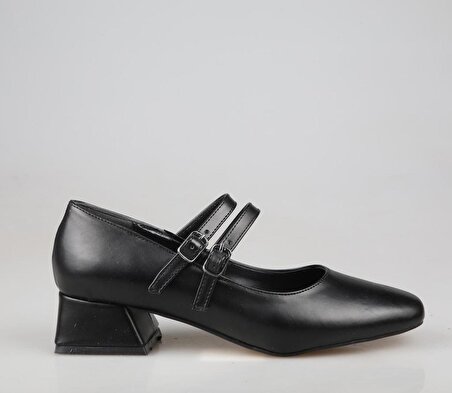 Style Star hç032 Siyah Kadın Topuklu Ayakkabı