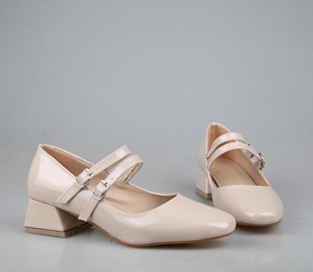 Style Star hç032 Ten Rengi Kadın Topuklu Ayakkabı
