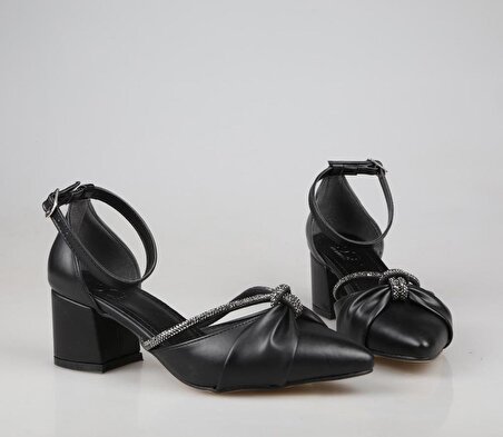 Style Star sş70 Siyah Kadın Topuklu Ayakkabı