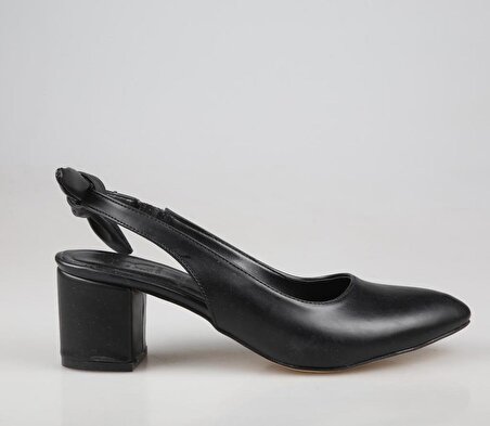 Style Star mr143 Siyah Kadın Topuklu Ayakkabı