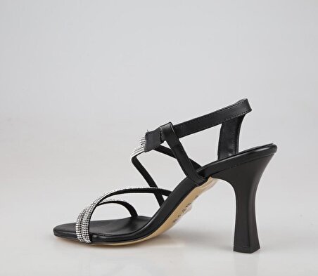 Style Star ha152 Siyah Kadın Topuklu Ayakkabı