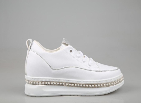 Miss Park Moda pm128 k087 Beyaz Kadın Sneakers