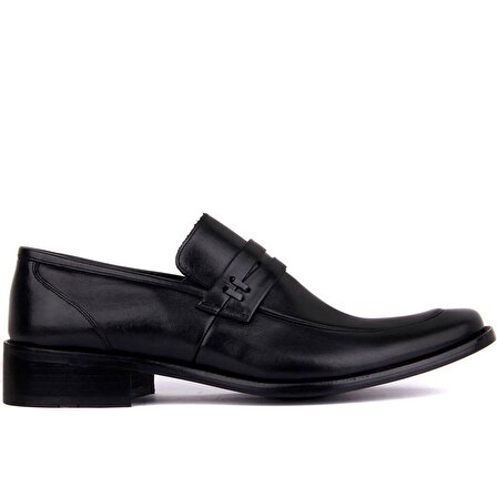 Fosco 1390 Siyah Erkek Günlük Klasik Deri Ayakkabı