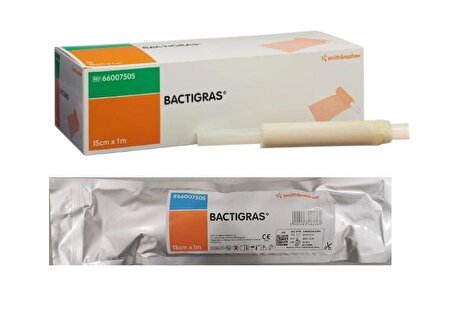 Bactigras 15x1 m Rulo Antiseptik Tül Sargı Yara ve Yanık Örtüsü
