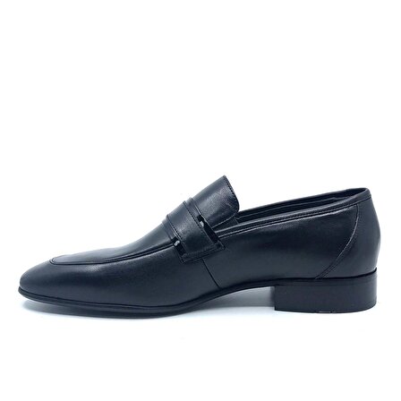 Fosco 9006 Siyah Erkek Günlük Deri Klasik Ayakkabı