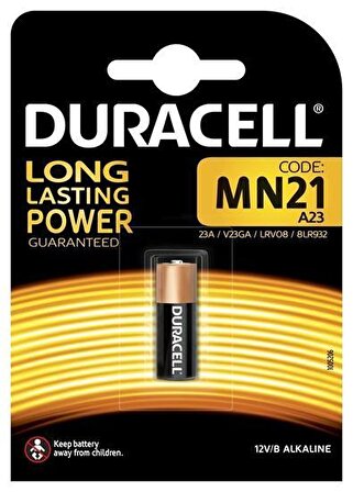 Duracell MN21 / A23 12 V Tekli