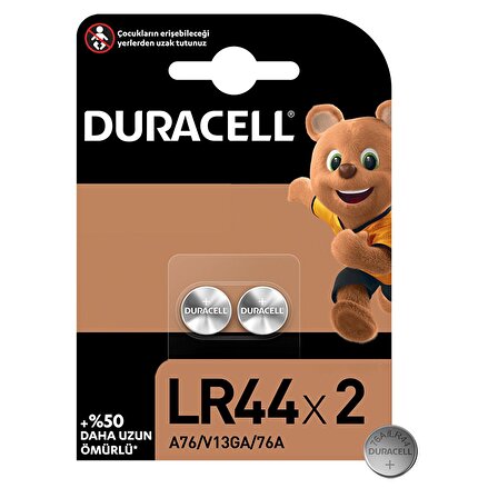 Duracell LR44 1,5 V 2 Li