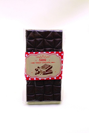 Dark Brown Dark Drown Sade Sütlü Tablet Çikolata 100 Gr