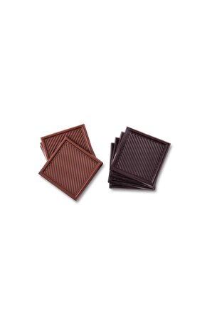 Dark Brown Iyiki Doğdun Yazılı 36 Adet Madlen Bitter ve Sütlü Çikolata