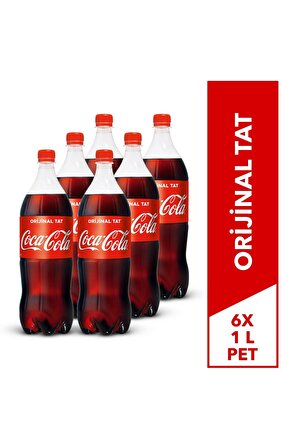 Coca-Cola 1 lt 6 lı 